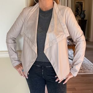 BB Dakota Tan vegan leather jacket